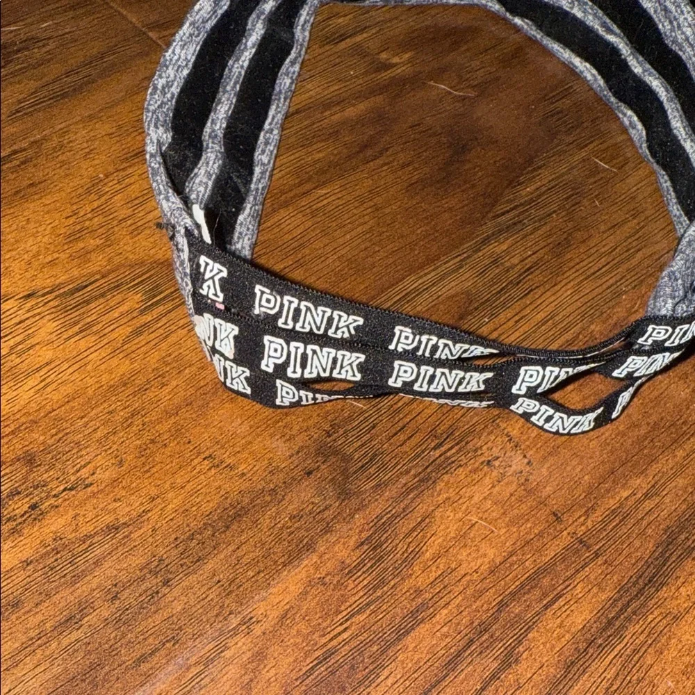 PINK Victoria's Secret Gray Headband